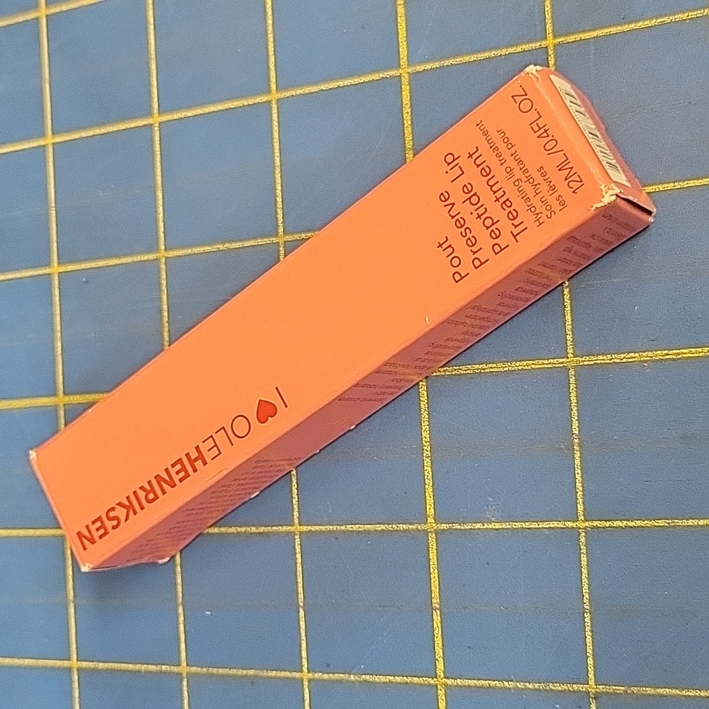 Ole Henriksen Pout Preserve Peptide Lip Treatment  12ml Tube - Strawberry Sorbet - Picture 2 of 2